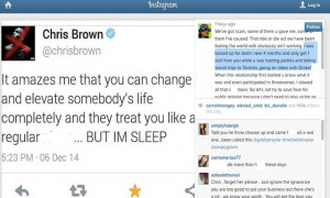 Chris Brown Instagram Post Claims Ex-Girlfriend Karrueche Tran Dated ...