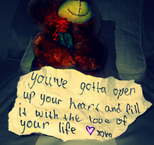 bear, heart, love, quote, rose, song, teddy, teddybear, toy