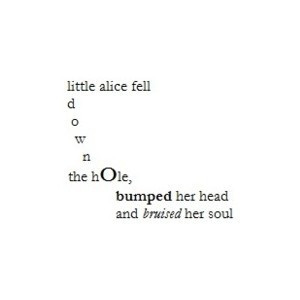 falling in wonderland