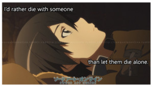 Notes Reblog Sword Art Online Quotes Kirito