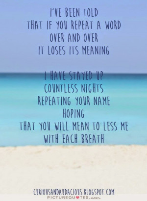 have experienced the pangs of unrequited love and I had to learn ...