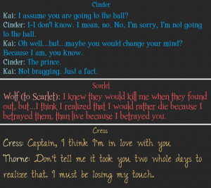 Lunar Chronicles Quotes by CrazzyCookies