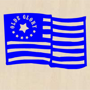 Wall Decals and Stickers - American flag: olde glory (1)