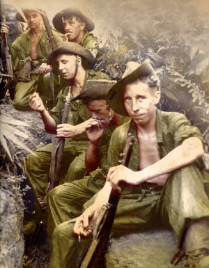 There was little respite for Allied soldiers fighting in Burma
