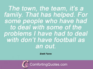 Brett Favre Quotations