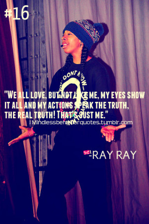 mindless behavior ray ray quotes