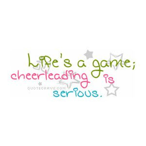 its true. cheerleaders quote, 