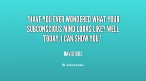 Have you ever wondered what your subconscious mind looks like? Well ...