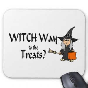 Halloween Quotes Mouse Pads