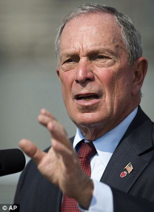 words: Outgoing Mayor Bloomberg had an injection added to the quote ...