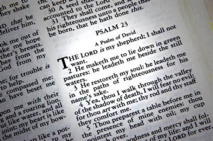 scripture quotes: Psalm 23 - Bing Images