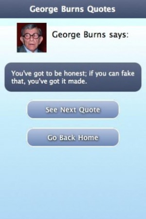 View bigger - George Burns Quotes for Android screenshot