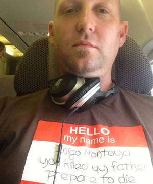Inconceivable! ‘Princess Bride’ T-Shirt Upsets Airline Passengers