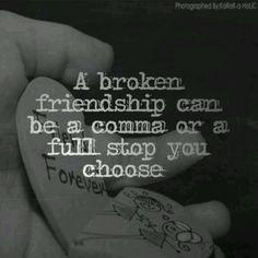 Broken Friendship Quotes