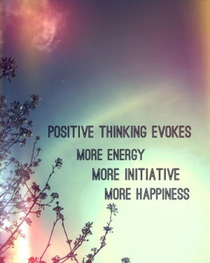 Sending out positive energy!