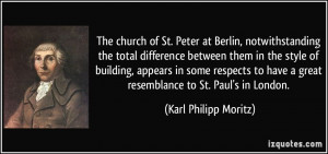 The church of St. Peter at Berlin, notwithstanding the total ...