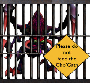 Cho'Gath. Description cannot say anything title hasn't already... Cho ...