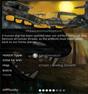 Level 1 Alien Campaign: Misscommunication