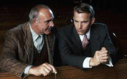 ... Connery teaches Kevin Costner the Chicago Way in The Untouchables