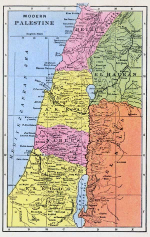 This map was created in the early 1960's (notice all the Jewish cities ...