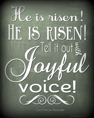 Thursday’s Thought-He is Risen!