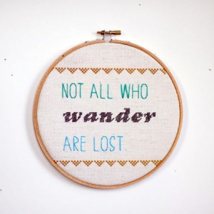 12 Badass Embroidered Bookish Quotes