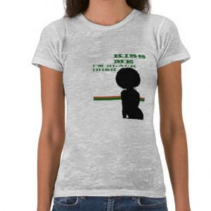 Black Irish Tee Shirts from Zazzle.com