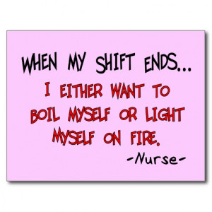 No, I'm Not a Nurse Yet Post Cards