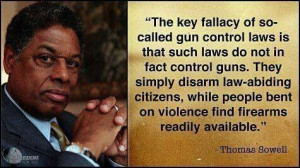 Gun control- Thomas sowell