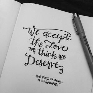 We accept the Love we think we deserve… – the Perks of being a ...