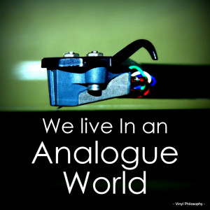 Analogue World - Vinyl Quote