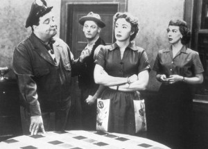 The Honeymooners - Trixie, Alice, Ed and Ralph Kramden