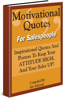Motivational Quotes For Salespeople ”