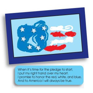 Flag Craft & Poem: Crafts Ideas, Holidays Crafts, Preschool Patriots ...