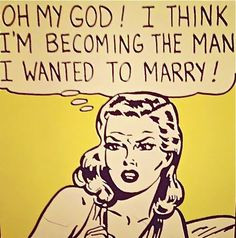 ... man who doesn't know how to take care of his woman! No...I'm not