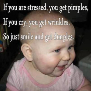 Smile and get dimples