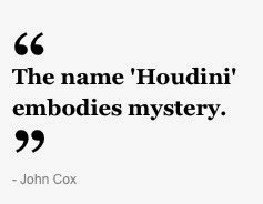... Houdini auction, complete with babbling quotes by me (I gotta get