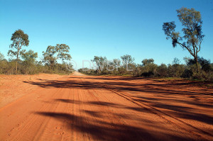 stock photo image: Australia, New South Wales, wannaring, road, roads ...