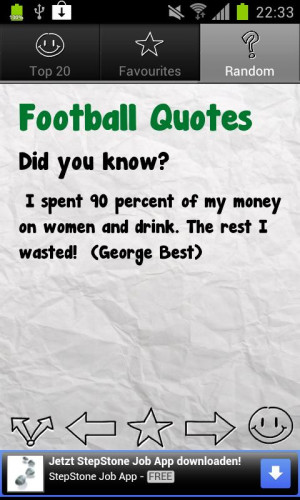 Football Quotes Deluxe- screenshot