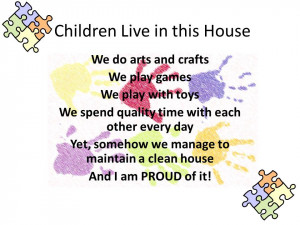 ... of reading the following sayings that fuel the messy house debate