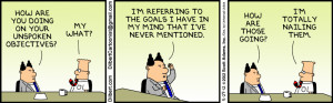 How apropos, seeing as annual performance reviews are this week ...