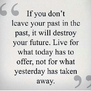 Even if you leave your past behind you others are determined to throw ...