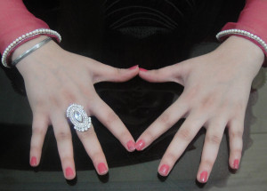 Beautiful Hands with Rings