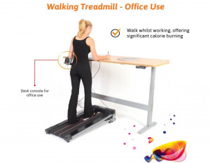Office Fitness Dual Purpose Walking Treadmill