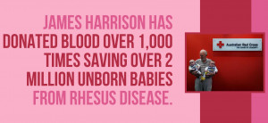 James Harrison from Australia created blood donation record