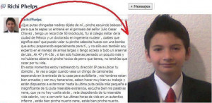 On February 13th, 2013, 10-year-old Richi Phelps posted a status ...