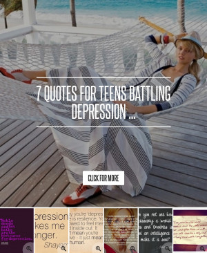 teenage depression quotes