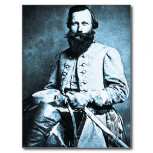General J.E.B. Stuart American War Hero Post Cards