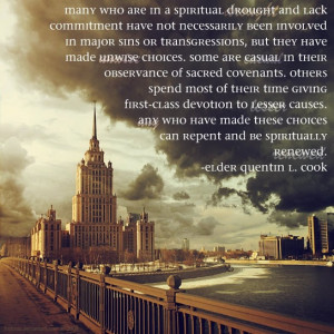 Spiritually Renewed -Elder Quentin L. Cook