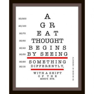 ... On Etsy Sale Albert Einstein Eye Chart Quote By Ohkayk Photo wallpaper